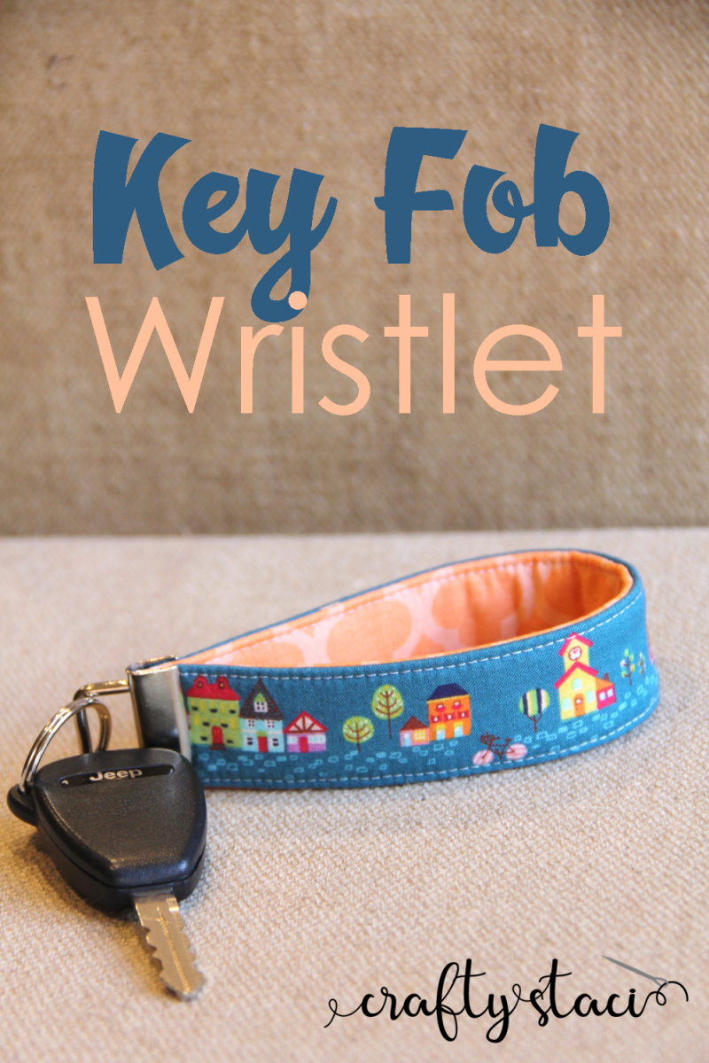 Key Fob Wristlet — Crafty Staci